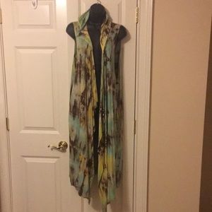 Women’s Shirt-dress or multi-colored wrap